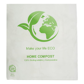 Flachbeutel Markt Bio Home Compost 48x52cm (100 Stück)