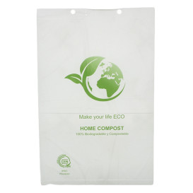 Flachbeutel Markt Block Bio Home Compost 25x37cm (100 Stück)