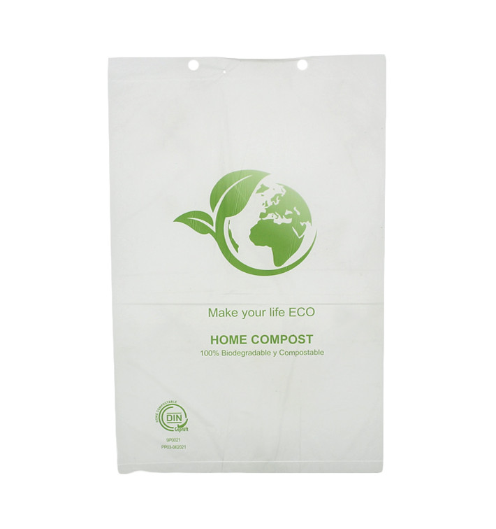 Flachbeutel Markt Block Bio Home Compost 25x37cm (100 Stück) Flachbeutel Markt Block Bio Home Compost 25x37cm (100 Stück)