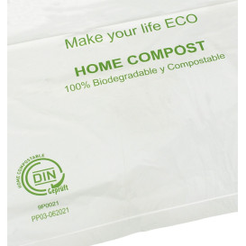Flachbeutel Markt Block Bio Home Compost 25x37cm (100 Stück)