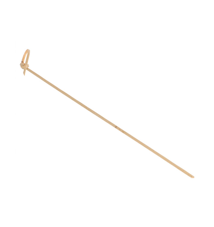 Bambusspieße Schleife 210mm (100 Stück) Bambusspieße Schleife 210mm (100 Stück)