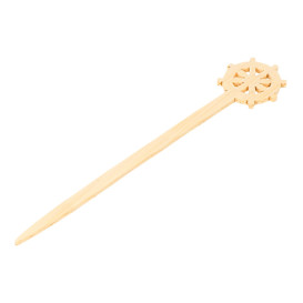 Bambusspieße Steuerrad 90mm (100 Stück)