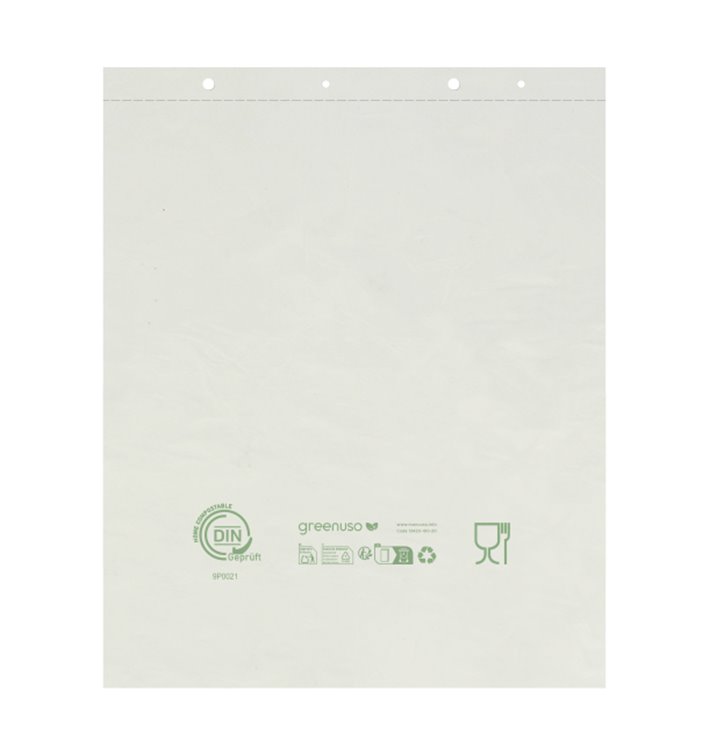 Flachbeutel Markt Block Bio Home Compost 30x40cm (2.000 Stück)