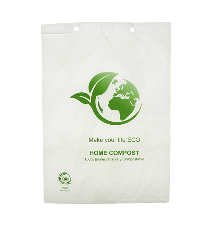 Flachbeutel Markt Block Bio Home Compost 30x40cm (100 Stück) Flachbeutel Markt Block Bio Home Compost 30x40cm (100 Stück)