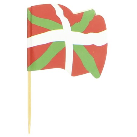 Holzspieße Flagge "Euskadi" 65mm (3.600 Einh.)
