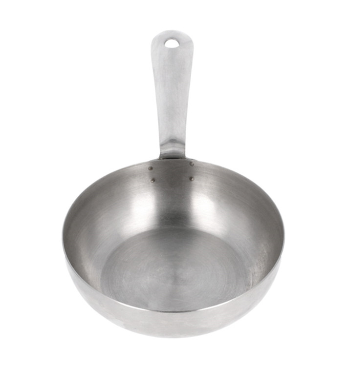 Mini-Pfanne aus Stahl Ø100x30mm (1 Stück) Mini-Pfanne aus Stahl Ø100x30mm (1 Stück)