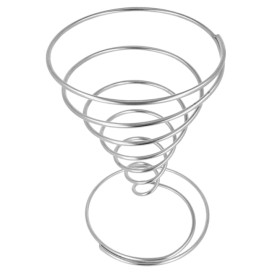 Pommestütenhalter aus Stahl Ø105x155mm (1 Stück)