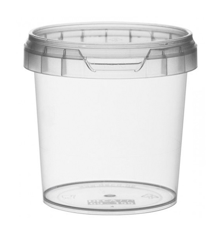 Verpackungsbecher aus Plastik mit Deckel 155ml Ø6,9 (960 Einh.) Verpackungsbecher aus Plastik mit Deckel 155ml Ø6,9 (960 Einh.)