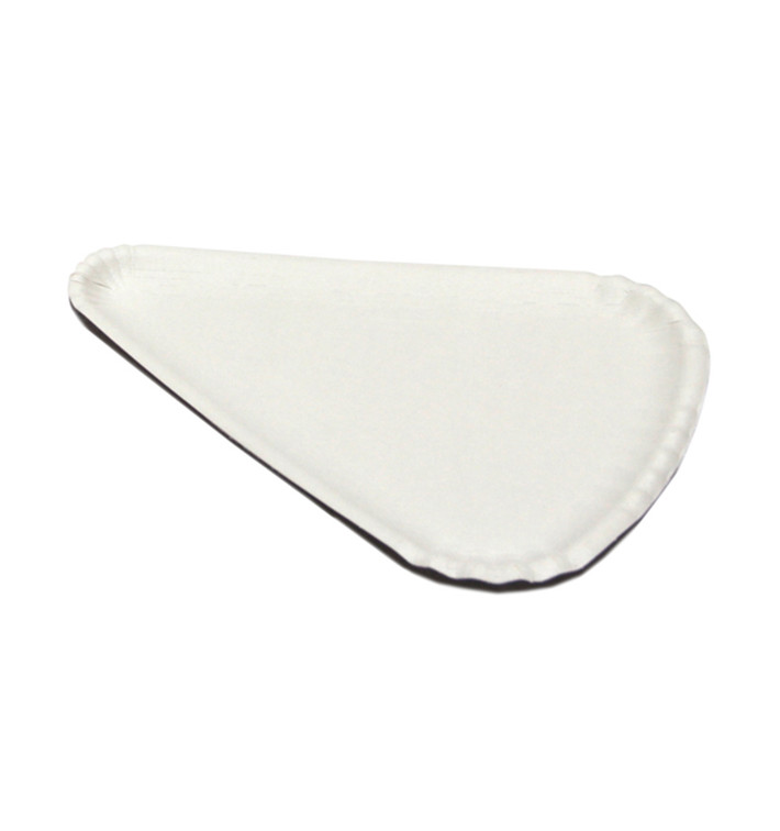 Pizzateller Pappe Weiß 1/8 24x18cm (100 Stück) Pizzateller Pappe Weiß 1/8 24x18cm (100 Stück)