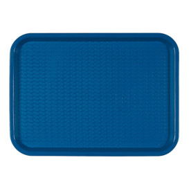 Plastiktablett rechteckig extra hart blau 27,5x35,5cm (1 Stück)