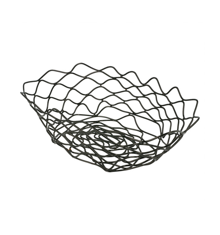 StahlKorb Oval Schwarz 240x152x70mm (6 Stück) StahlKorb Oval Schwarz 240x152x70mm (6 Stück)