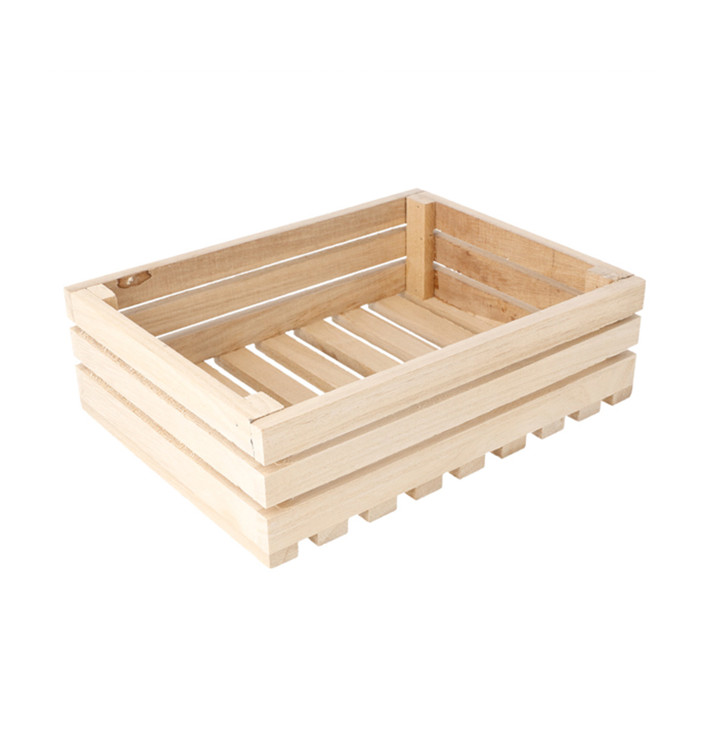 Holzkiste 20,3x15,2x6cm (1 Stück) Holzkiste 20,3x15,2x6cm (1 Stück)