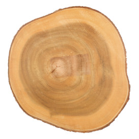 Holztablett Rund Präsentation Ø230x35mm (6 Stück)