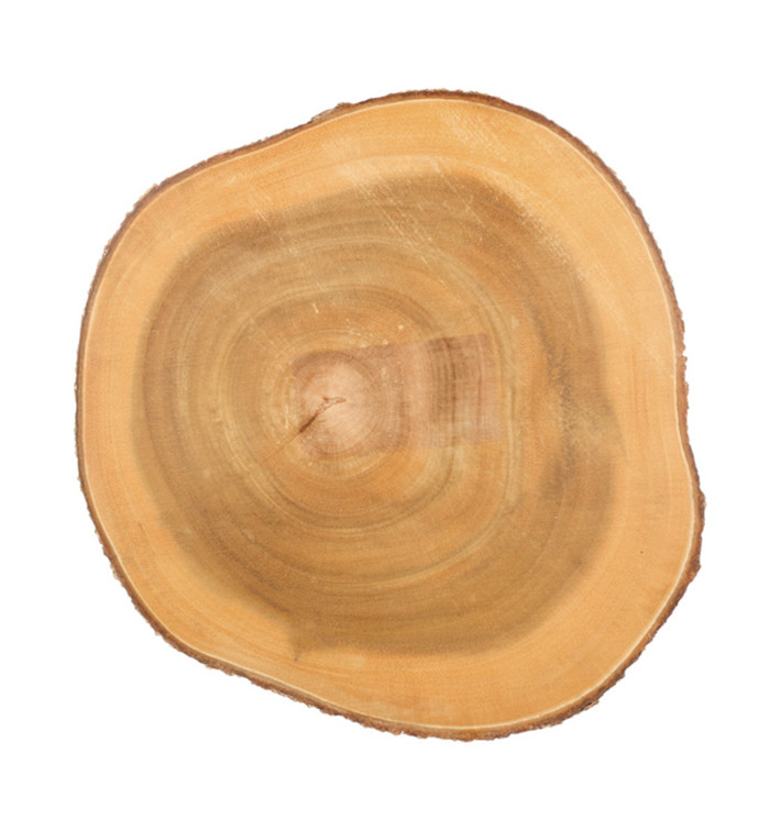 Holztablett Rund Präsentation Ø230x35mm (6 Stück) Holztablett Rund Präsentation Ø230x35mm (6 Stück)