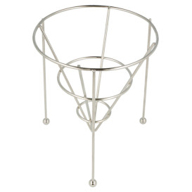 Pommestütenhalter aus Stahl Stapelbar Ø127x152mm (12 Stück)