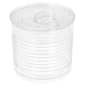 Konservendose Plastik Trans. PS 110ml Ø6x5,7cm (25 Stück)