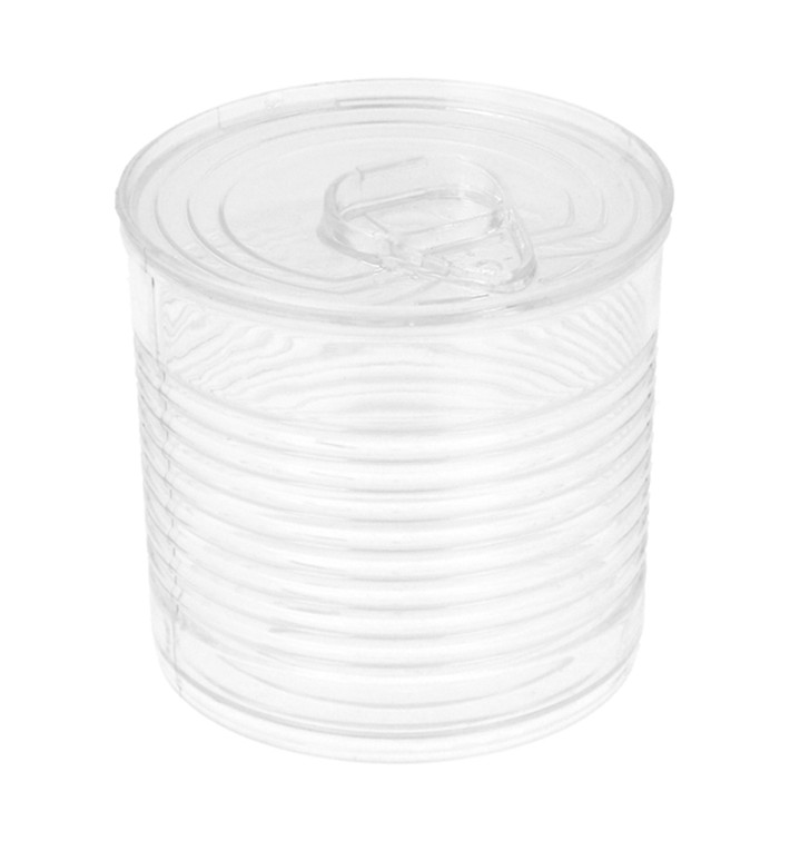 Konservendose Plastik Trans. PS 110ml Ø6x5,7cm (25 Stück) Konservendose Plastik Trans. PS 110ml Ø6x5,7cm (25 Stück)