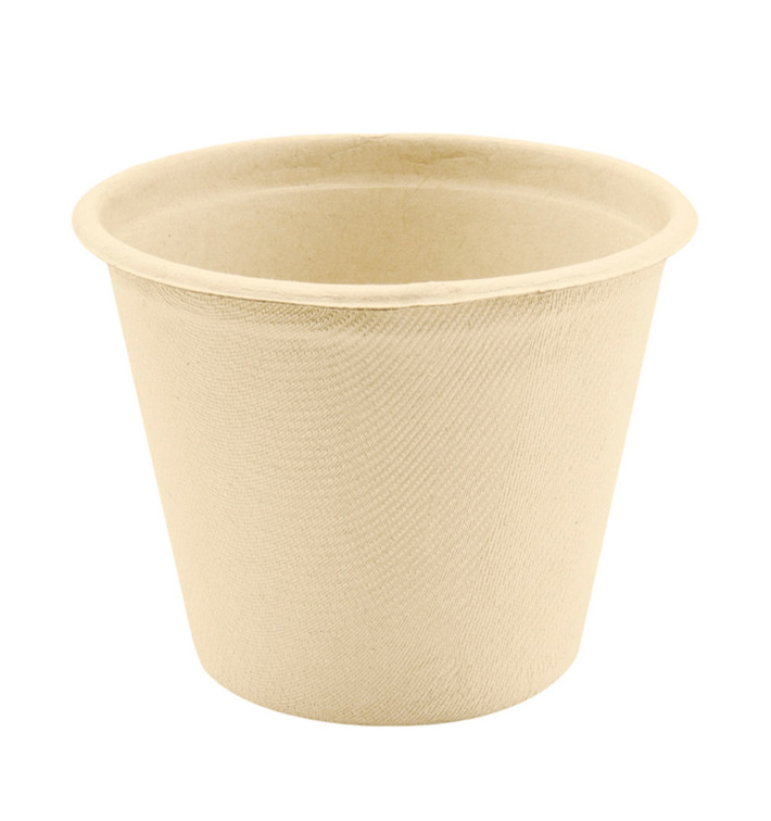 Sobenbecher aus Zuckerrohr Ø95mm 425ml (50 Stück) Sobenbecher aus Zuckerrohr Ø95mm 425ml (50 Stück)