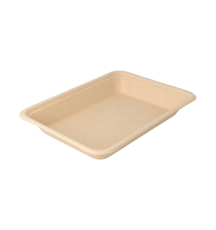 Schüssel Zuckerrohr 196x147x27mm (50 Stück) Schüssel Zuckerrohr 196x147x27mm (50 Stück)