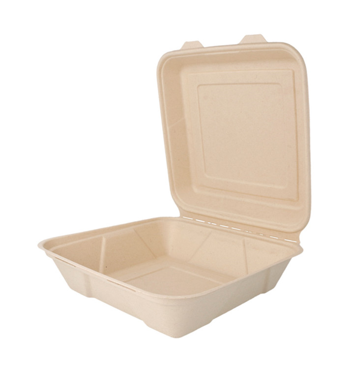 Menübox Zuckerrohr 225x225x75mm (50 Stück) Menübox Zuckerrohr 225x225x75mm (50 Stück)