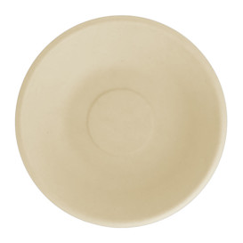 Teller Zuckerrohr-Fasern Tief Bio Ø160mm (50 Stück)