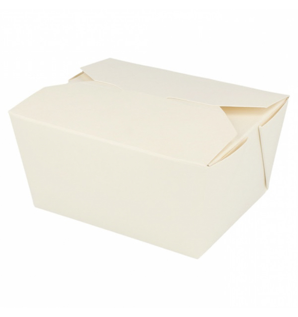 SnackBox Amerikanisch To Go Weiß 11,3x9x6,4cm 780ml (450 Stück)