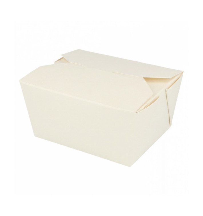 SnackBox Amerikanisch To Go Weiß 11,3x9x6,4cm 780ml (450 Stück)