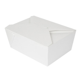 SnackBox Amerikanisch To Go Weiß 19,7x14x9cm 2880ml (50 Stück)