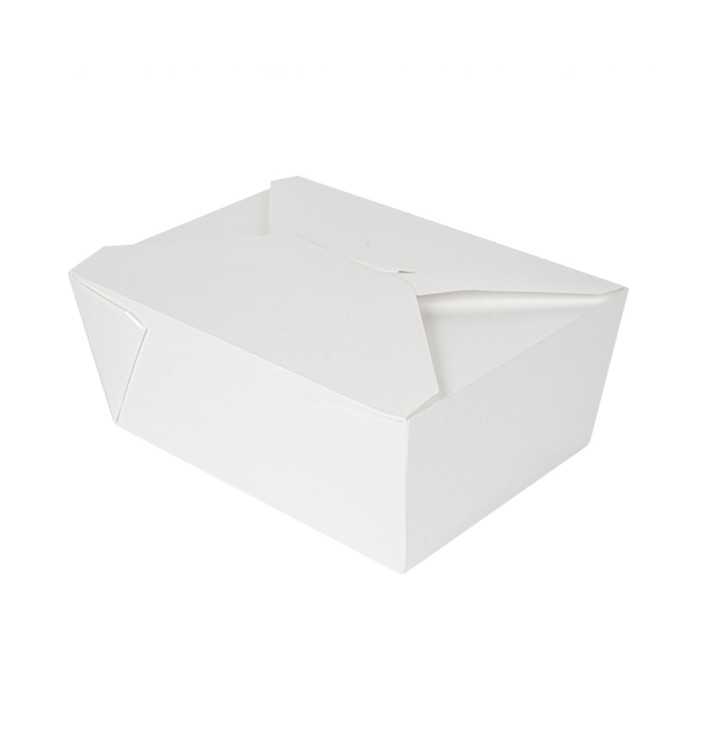 SnackBox Amerikanisch To Go Weiß 19,7x14x9cm 2880ml (50 Stück) SnackBox Amerikanisch To Go Weiß 19,7x14x9cm 2880ml (50 Stück)