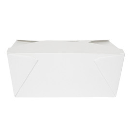 SnackBox Amerikanisch To Go Weiß 19,7x14x9cm 2880ml (50 Stück)