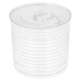 Konservendose Plastik Trans. PS 220ml Ø7,4x7cm (20 Stück)