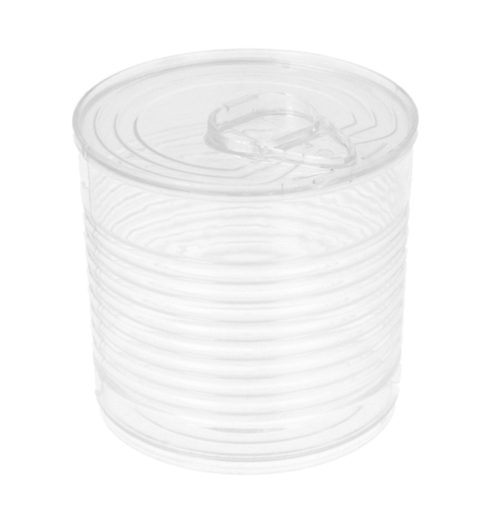 Konservendose Plastik Trans. PS 220ml Ø7,4x7cm (20 Stück) Konservendose Plastik Trans. PS 220ml Ø7,4x7cm (20 Stück)