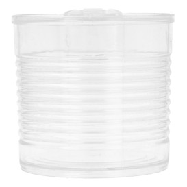 Konservendose Plastik Trans. PS 220ml Ø7,4x7cm (20 Stück)