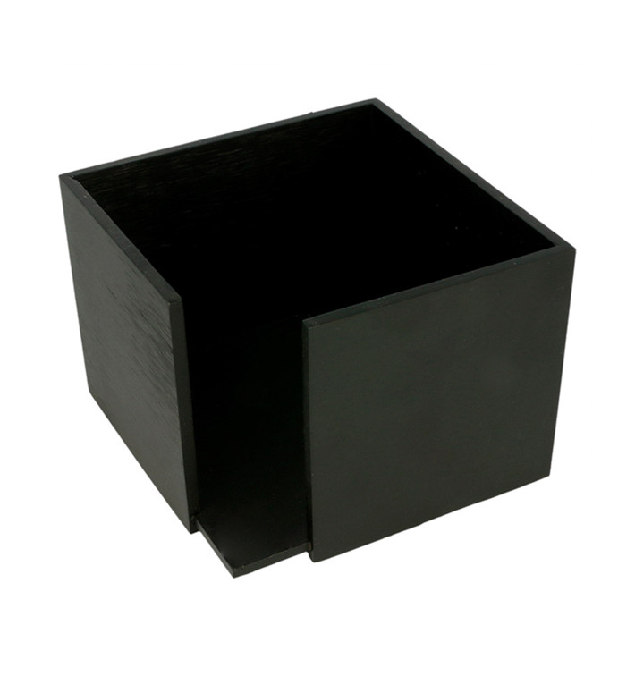 Serviettenhalter Cocktail Schwarz 13,5x13,5x10cm (1 Stück) Serviettenhalter Cocktail Schwarz 13,5x13,5x10cm (1 Stück)