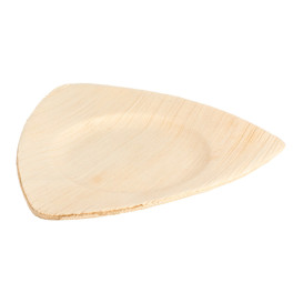 Palmblatt Dreieckig Teller 15x13x1cm (200 Stück)