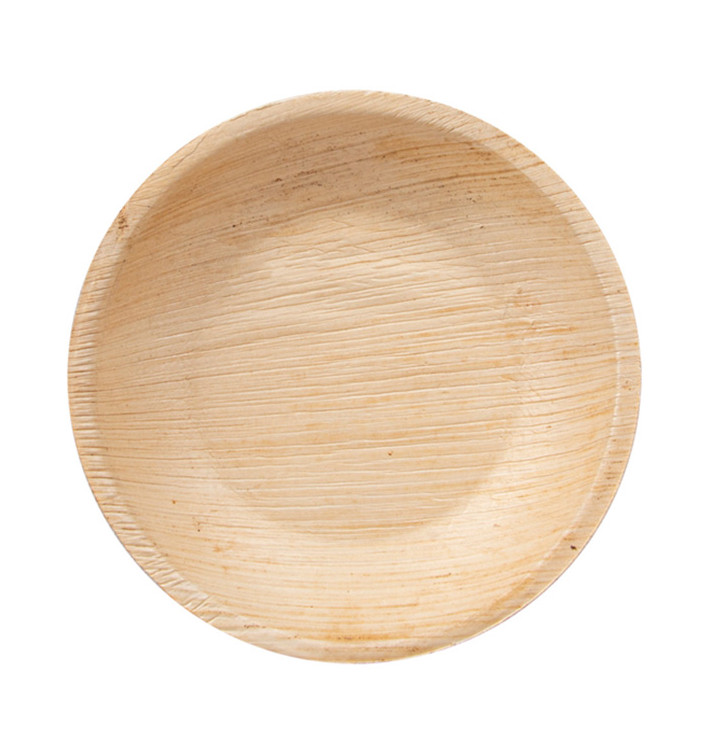 Palmblatt Teller Rund Ø12,5x2cm (200 Stück) Palmblatt Teller Rund Ø12,5x2cm (200 Stück)