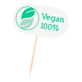 Zahnstocher Marker Vegan 8 cm (100 Stück)