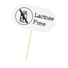 Zahnstocher Marker Lactose Free 8 cm (100 Stück)