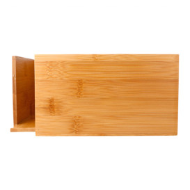 Serviettenhalter Aus Bambus 21x21x10cm (1 Stück)