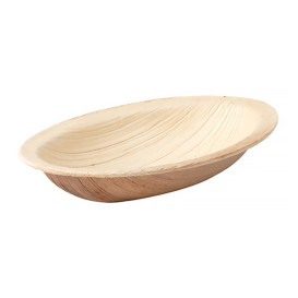 Oval Palmblattschale 9x6x1,5cm (25 Stück)