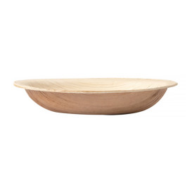 Oval Palmblattschale 9x6x1,5cm (25 Stück)