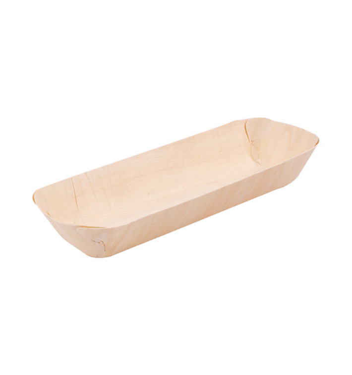 Holz Backform Rechteckig 19,5x7,5x2,7cm (200 Stück) Holz Backform Rechteckig 19,5x7,5x2,7cm (200 Stück)