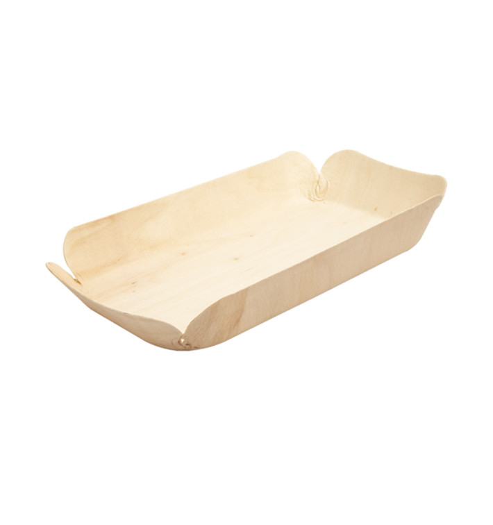 Holz Backform Rechteckig 23x11,5x3,4 cm (50 Stück) Holz Backform Rechteckig 23x11,5x3,4 cm (50 Stück)