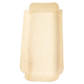 Holz Backform Rechteckig 23x11,5x3,4 cm (200 Stück)