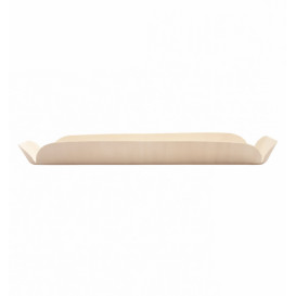  Holz Backform Rechteckig 22,5x11x3 cm (50 Stück)