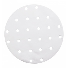 Wachpapier für Bambusdämpfer Weiss Ø20 cm (2000 Stück)