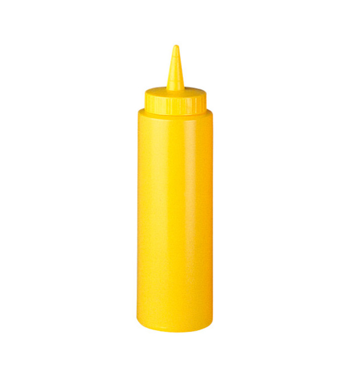 Flasche Würze Spender Gelb 240ml (6 Stück) Flasche Würze Spender Gelb 240ml (6 Stück)