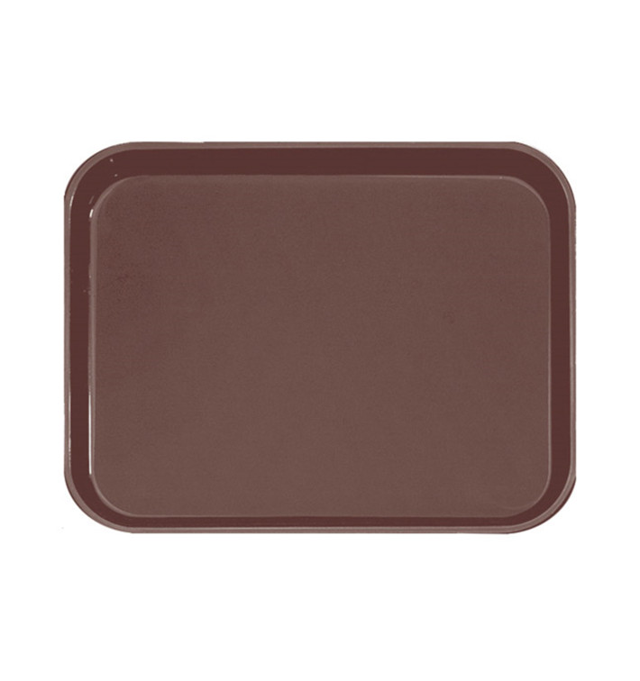 Plastiktablett Rutschfeste Braun 51,0x38,0cm (1 Stück) Plastiktablett Rutschfeste Braun 51,0x38,0cm (1 Stück)