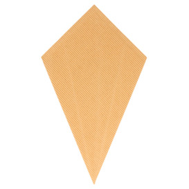 Spitztüten Gewellt Kraft 270mm 250g (100 Stück)