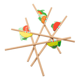 Trinkhalme Starr Einzeln Früchte  Ø6mm 23cm (2.400 Stück)